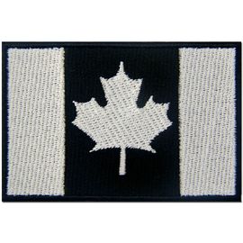 Le drapeau Etats-Unis du Canada a brodé le support de papier senti par corrections d'insignes de tissu