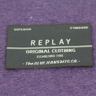 Sew On Clothes Woven Neck Labels Weaving Main Labels Tags Center Fold