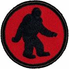 La coutume de patrouille de Bigfoot tissée Badges les corrections brodées rondes de correction