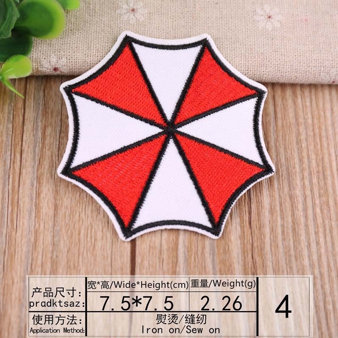 Le tissu d'insignes d'armée cousent à la frontière tissée par coutume de coupe de laser de polyester de corrections de tissu